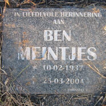 MEINTJES Ben 1937-2004