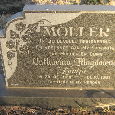 MOLLER Catharina Magdalena 1928-1987