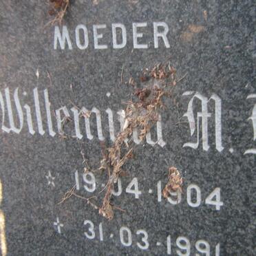 MITTON Johannes H. 1906-1991 &amp; Wilhelmina M.E. 1904-1991