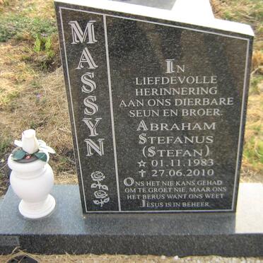 MASSYN Abraham Stephanus 1983-2010
