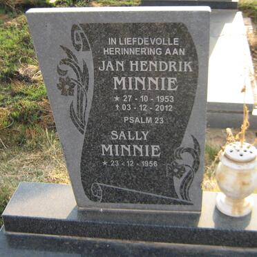 MINNIE Jan Hendrik 1953-2012 &amp; Sally 1956-