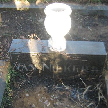 NIEKERK Maria M., van 1925-1980