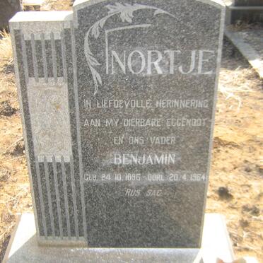 NORTJE Benjamin 1896-1964