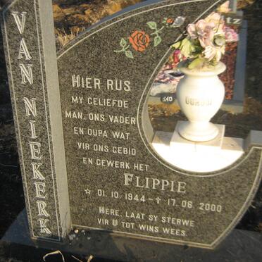 NIEKERK Flippie, van 1944-2000
