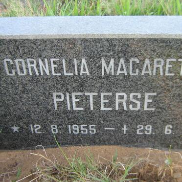 PIETERSE Cornelia Magaretha 1955-1961