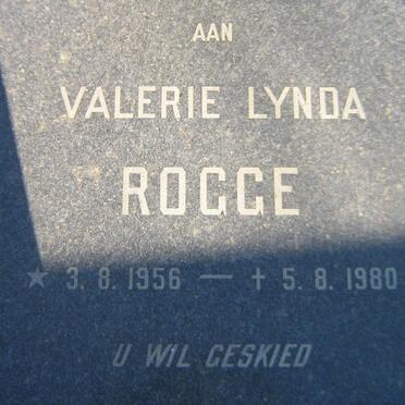 ROGGE Valerie Lynda 1956-1980