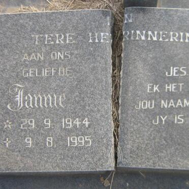 ROSSOUW Jannie 1944-1995
