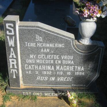 SWART Catharina Magrietha 1932-1994