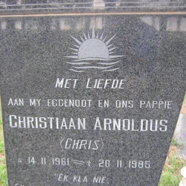 SNYMAN Christiaan Arnoldus 1961-1985