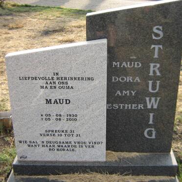 STRUWIG Maud 1930-2010