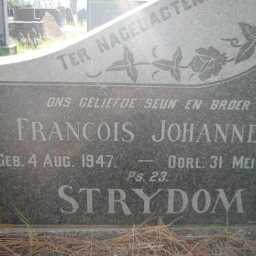 STRYDOM Francois Johannes 1947-1964