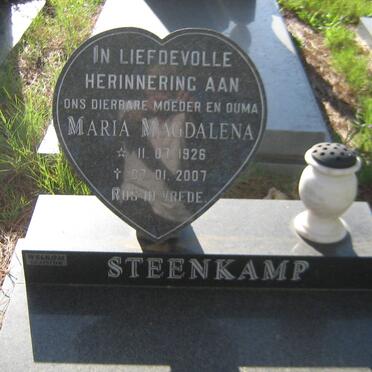 STEENKAMP Maria Magdalena 1926-2007