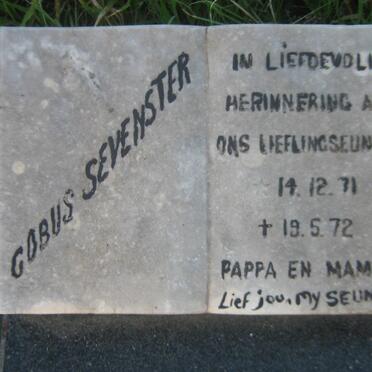 SEVENSTER Cobus 1971-1972