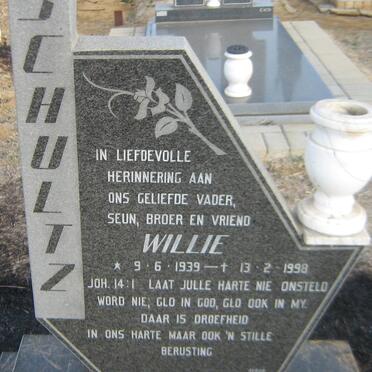 SCHULTZ Willie 1939-1998