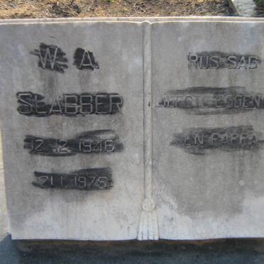 SLABBER W.A. 1946-1975