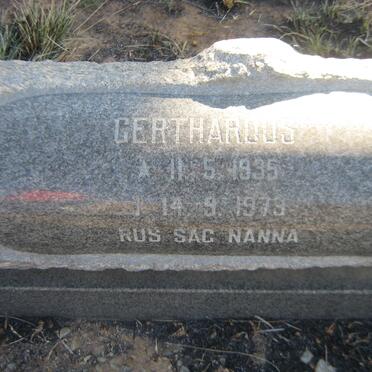 SAAIMAN Gerthardus 1935-1979 &amp; Beatrix Wilhelmina Armgard 1938-2000