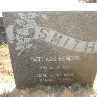 SMITH Nicolaas Hendrik 1937-1978