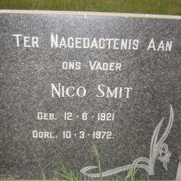 SMIT Nico 1921-1972