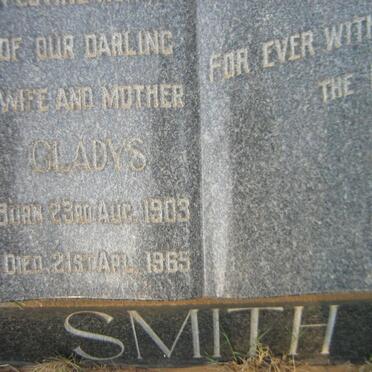 SMITH Gladys 1903-1965
