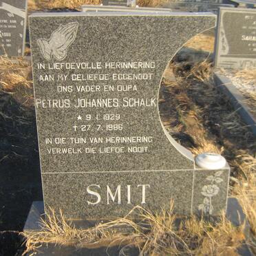 SMIT Petrus Johannes Schalk 1929-1986