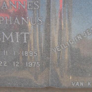 SMIT Johannes Stephanus 1895-1975