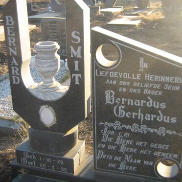 SMIT Bernardus Gerhardus 1975-1992