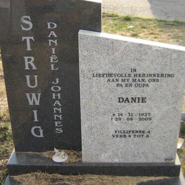 STRUWIG Daniël Johannes 1927-2009