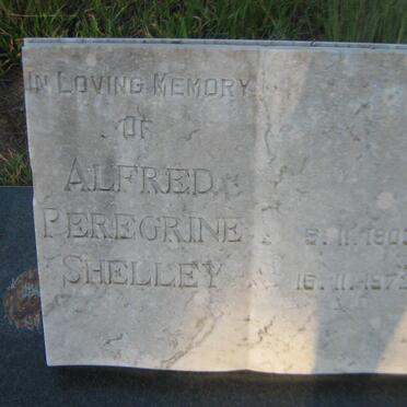 SHELLEY Alfred Peregrine 1903-1972