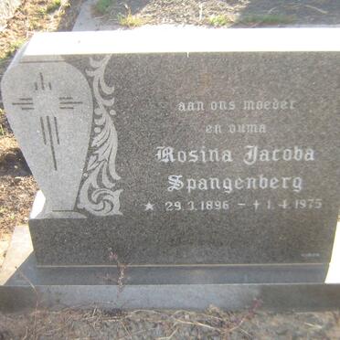 SPANGENBERG Rosina Jacoba 1896-1975