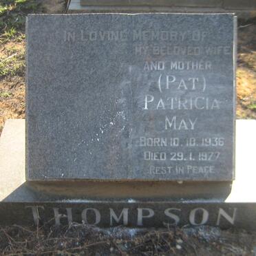 THOMPSON Patricia May 1936-1977