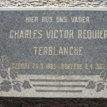 TERBLANCHE Charles Victor Requier 1883-1957