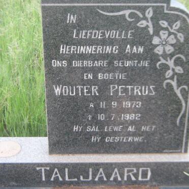 TALJAARD Wouter Petrus 1973-1982