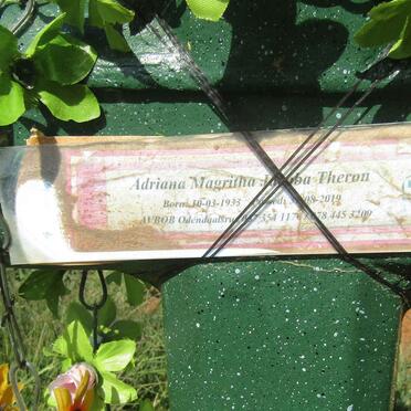 THERON Adriana Magritha Jacoba 1933-2019