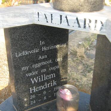TALJAARD Willem Hendrik 1916-1998