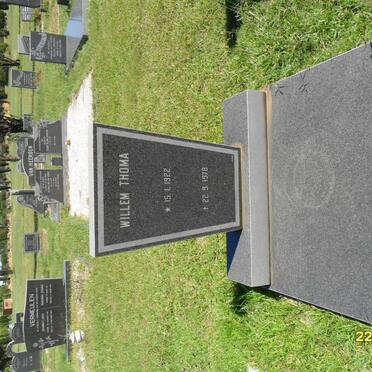 THOMA Willem 1922-1978