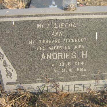 VENTER Andries H. 1914-1985
