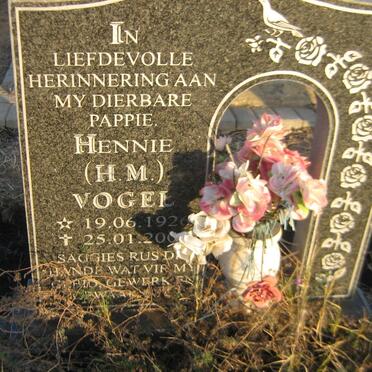 VOGEL H.M. 1926-2003