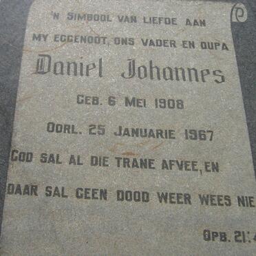 VILJOEN Daniel Johannes 1908-1967