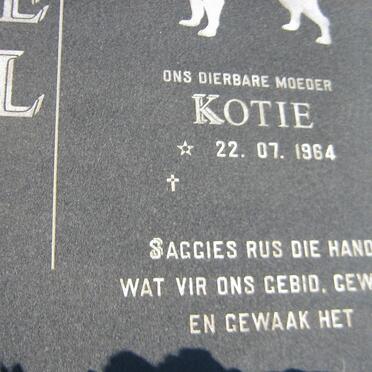 VOGEL Deon 1962-2005 &amp; Kotie 1964-