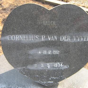 VYVER Cornelius P., van der 1912-1974