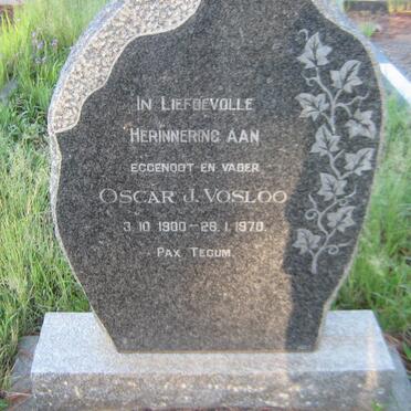 VOSLOO Oscar J. 1900-1970