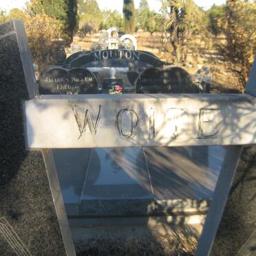 WOITE Gabriel Jacobus 1962-1984 &amp; Corr? Zuzzette 1967-1984