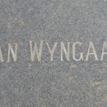 WYNGAARDT Susanna, van 1945-1995