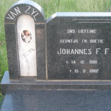 ZYL Johannes F.F., van 1981-1982
