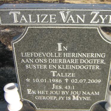 ZYL Talize, van 1986-2009