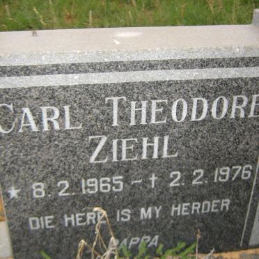 ZIEHL Carl Theodore 1965-1976
