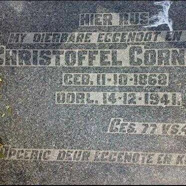? Christoffel Cornelius 1869-1941