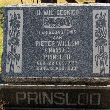 PRINSLOO Pieter Willem 1933-2001