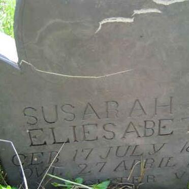 MEYER Susarah Eliesabeth 1867-1886