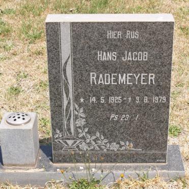 RADEMEYER Hans Jacob 1925-1979